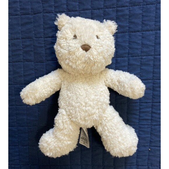 Baby Gap Brannan Teddy Bear Cream Beige Stuffed Animal Plush 2021 11" - Picture 9 of 11